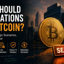 5 Reasons Corporations Should Sell Bitcoin