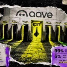 Why DeFi giant Aave is pulling the plug on six hyped blockchains making less than $5,000 a quarter
