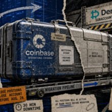 Coinbase’s 30-minute Deribit switch will force-settle and rebuild institutional positions
