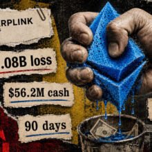 SharpLink posts $1B loss as its $1.7B Ethereum treasury could take 90 days to fully convert to cash