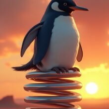 PENGU Price Chart’s Coiling: 430% Bull Rally Setup Spotted.