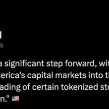SEC Sets Guardrails for Tokenized Stock Trading Venues