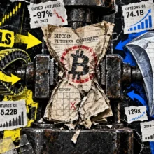 Offshore Bitcoin futures crash 97% as traders abandon traditional risk