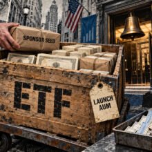 A $100 million launch balance doesn’t mean a crypto ETF has real investors